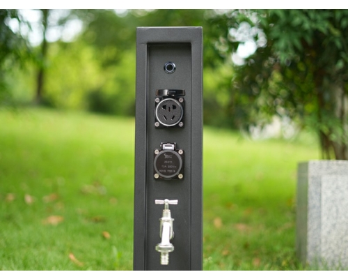 Garden Power Column With Water,GRCT601212S