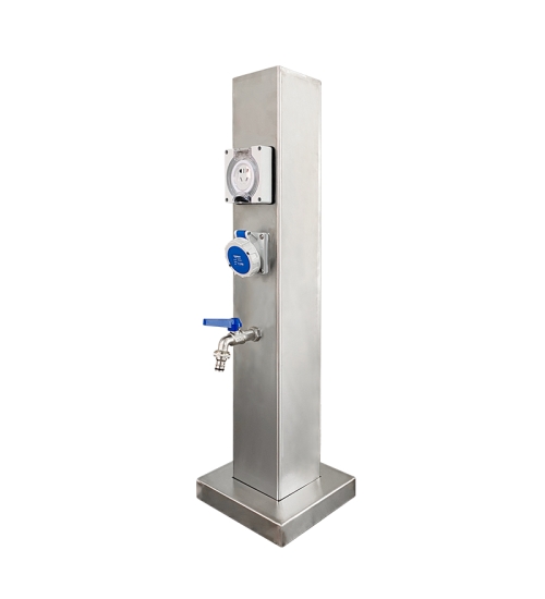 RV Campsite Water and Power Pedestal GRWE801212